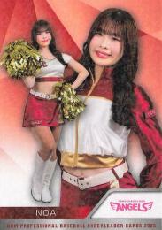 2025 BBM プロ野球チアリーダーカード DANCING HEROINE #A20 NOA(楽天/東北ゴールデンエンジェルス)【ホロPPパラレル版】レギュラーカード