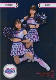 2025 BBM プロ野球チアリーダーカード DANCING HEROINE #SP08 MIRAI & MAI(中日/チアドラゴンズ) インサートカード