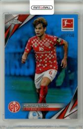 2024-25 Topps Chrome Bundesliga Soccer  Kaishu Sano #69 Base Blue Refractor Parallel【121/150】 FSV Mainz 05