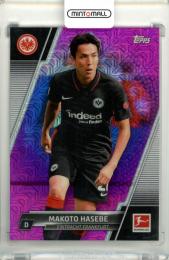 2021-22 Topps Bundesliga Japan Edition Makoto Hasebe #34 Base Chrome Mojo Pink【224/299】 Eintracht Frankfurt