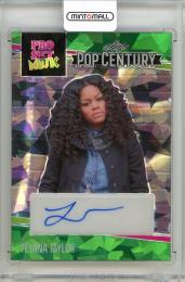 2023 LEAF Pop Century Metal  Teyana Taylor Pro Set Music Autographs Crystal Green #PSMTT1 【2/7】 movie