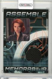 2012 UPPER DECK Avengers  Black Widow Assemble Memorabilia #AS9 《裏側全体的にダメージ》 marvel