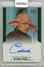 2015 TOPPS Chrome Star Wars Perspectives Jedi vs. Sith  Michaela Cottrell Autographs #NNO  star wars