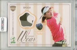 2025 EPOCH JLPGA ROOKIE&WINNERS 青木香奈子 メモラビリアカード【034/100】