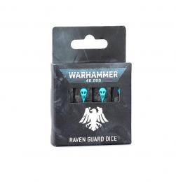 ウォーハンマー40,000:レイヴンガード・ダイスWARHAMMER 40000: RAVEN GUARD DICE【ウォーハンマー:40000】(WARHAMMER40k)[55-62]【新品】