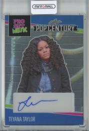 2023 Leaf  Metal Pop Century  Teyana Taylor Pro set Music Autograph Prismtic Blue 4/25