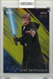 2018 TOPPS Finest Star Wars Gold Refractors #116  Luke Skywalker 【35/50】