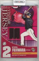 2021 BBM 千葉ロッテマリーンズ 藤原恭大 ジャージーカード【071/150】