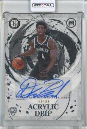2025-26 Topps Motif  Drake Powell Acrylic Drip Autographs #ADA-DP【54/99】 Brooklyn Nets
