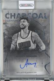 2025-26 Topps Motif  Alperen Sengun Charcoal Signatures #CS-AS Auto【46/99】 Houston Rockets