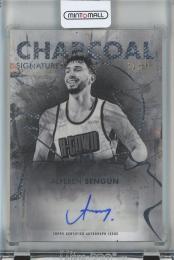 2025-26 Topps Motif  Alperen Sengun Charcoal Signatures #CS-AS Auto【31/99】 Houston Rockets