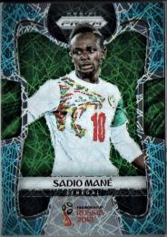 2018 Pannini Prizm World Cup Senegal Sadio Mane Light Blue Lazer #282 22/125