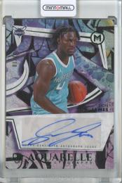 2025-26 Topps Motif  Sion James Aquarelle Autographs Winsor Green #AA-SJ【1/10】 Charlotte Hornets