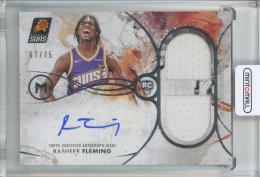 2025-26 Topps Motif  Rasheer Fleming Motif Rookie Dual Relic Autographs #RDRA-RF【67/75】 Phoenix Suns