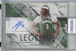 2025-26 Topps Motif  Myles Turner Legends of the Court Signatures #LC-MT Auto【88/99】 Milwaukee Bucks
