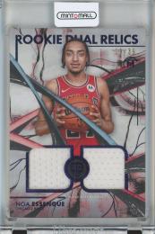 2025-26 Topps Motif  Noa Essengue Rookie Dual Relics Ultramarine Blue #MRD-NE【19/39】 Chicago Bulls