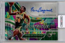 2020-21 Panini Spectra  Spencer Haywood Illustrious Legends Signatures Celestial Auto #5 25/75