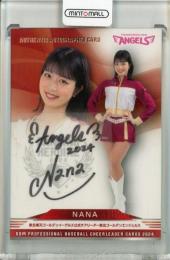 2024 BBM チアリーダーカード DANCING HEROINE NANA 直筆サインカード【27/90】 Tohoku♡GoldenAngels