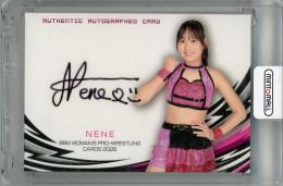 2026 BBM 女子プロレスカード NENE 直筆サインカード【017/100】