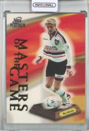 1999 Futera Platinum David Beckham Masters Of The Game Manchrster United