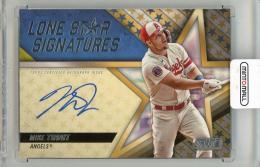 2024 TOPPS Stadium Club Mike Trout Lone Star Signatures #LSSMT【08/25】 Los Angeles Angels
