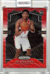 2019-20 Panini Prizm Rui Hachimura #255 RC Prizms Ruby Wave Wizards