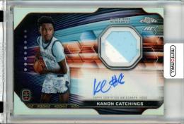 2024 Topps Chrome Overtime Elite Kanon Catchings #RJA-KC Rookie Jersey Autographs