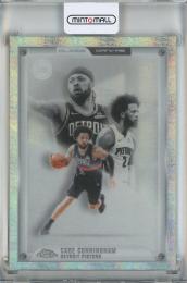 2025-26 Topps Chrome Update Cade Cunningham Glass Canvas #GC13 Detroit Pistons