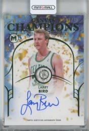 2025-26 Topps Motif Larry Bird Winsor Green Canvas Champions #CCALB【7/10】 Boston Celtics