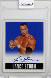 2014 Leaf Originals Wrestling  Lance Storm Autographs Blue #LS1 10/25