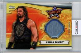 2019 Topps WWE  Roman Reigns SummerSlam Mat Relics #MRBD