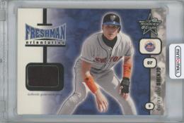 2001 LEAF Rookies and Stars Freshman Orientation Jersey / TSUYOSHI SHINJO(New York Mets)
