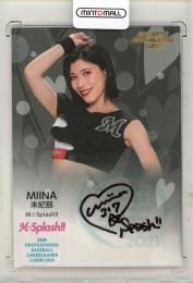 BBM 2021 DANCING HEROINE	MIINA(未妃那)	直筆サインカード	75/90