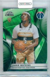 2025-26 Topps Chrome Black Jamir Watkins #143 Base Green Wave Refractor Parallel【93/99】 Wizards