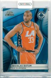 2025-26 Topps Chrome Black Nicolas Batum #86 Base Blue Refractor Parallel【042/150】 Clippers