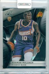 2025-26 Topps Chrome Black Khaman Maluach #110 Base Refractor Parallel【041/299】 Suns