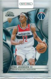 2025-26 Topps Chrome Black Tre Johnson Ⅲ #56 Base Refractor Parallel【171/299】 Wizards