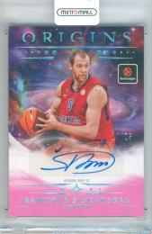 2025-26 Panini Origins Euroleague Ramunas Siskauskas #EA-RAM EuroLeague Autograph Pink Parallel【14/25】