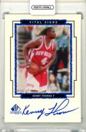 1999 Upper Deck SP Top Prospects Kenny Thomas #KT Vital Sigs Autographs