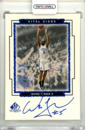 1999 Upper Deck SP Top Prospects Wayne Turner #WT Vital Sigs Autographs