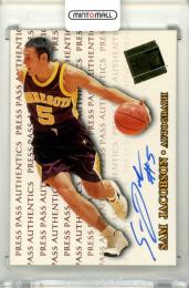1998 Press Pass Authentics Sam Jacobson Autographs
