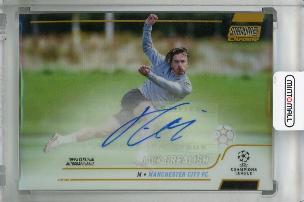 TOPPS stadium club chromeジャック・グリーリッシュ