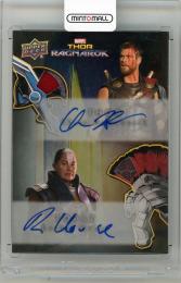 2017 Upper Deck Thor Ragnarok Thor(Chris Hemsworth)/Topaz(Rachel House) 直筆サインカード