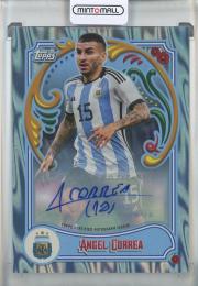 2023 Topps Argentina Fileteado  Angel Correa Autographs Sky Blue White #21【88/99】 Argentina