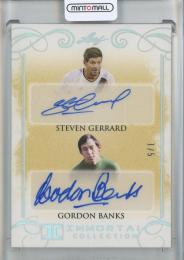2018 Leaf Immortal Steven Gerrard/Gordon Banks 【1/5】