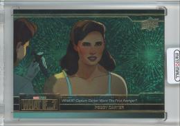 2023 UPPER DECK MARVEL WHAT IF…?  Peggy Carter Green Parallels #19 44/88