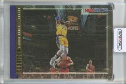 2019-20 Panini Hoops LeBron James Courtside Holo #1 Los Angeles Lakers