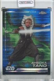 2024 Topps Chrome Star Wars Ahsoka Tano Base/Blue Blaster Pulsar Refractors/#1