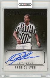 2016-17 Panini Noir Patrice Evra Club Signatures(ON CARD)【35/99】 Juventus