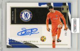 2020-21 Panini Impeccable Premier League Thibaut Courtois Illustrious Ink Gold Parallels【9/10】 Chelsea FC